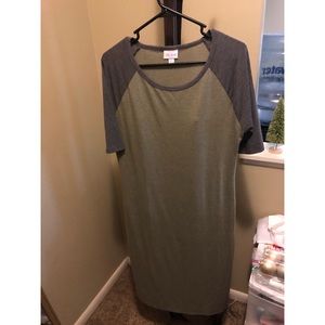 Lularoe Baseball Tee Style Dress